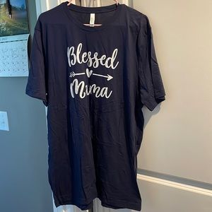 Blessed Mama Short Sleeve T-Shirt